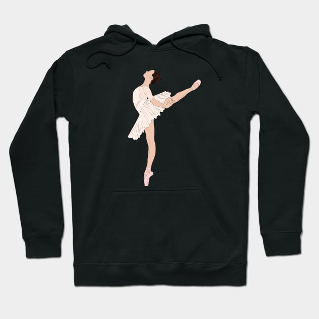 Arabesque - Ballerina Hoodie by LiLian-Kaff